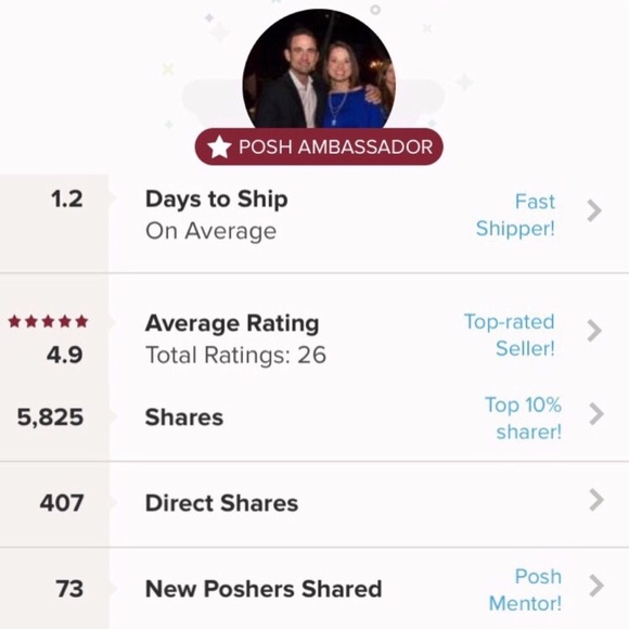 Meet your Poshers Andreana and Michael - Picture 6 of 7